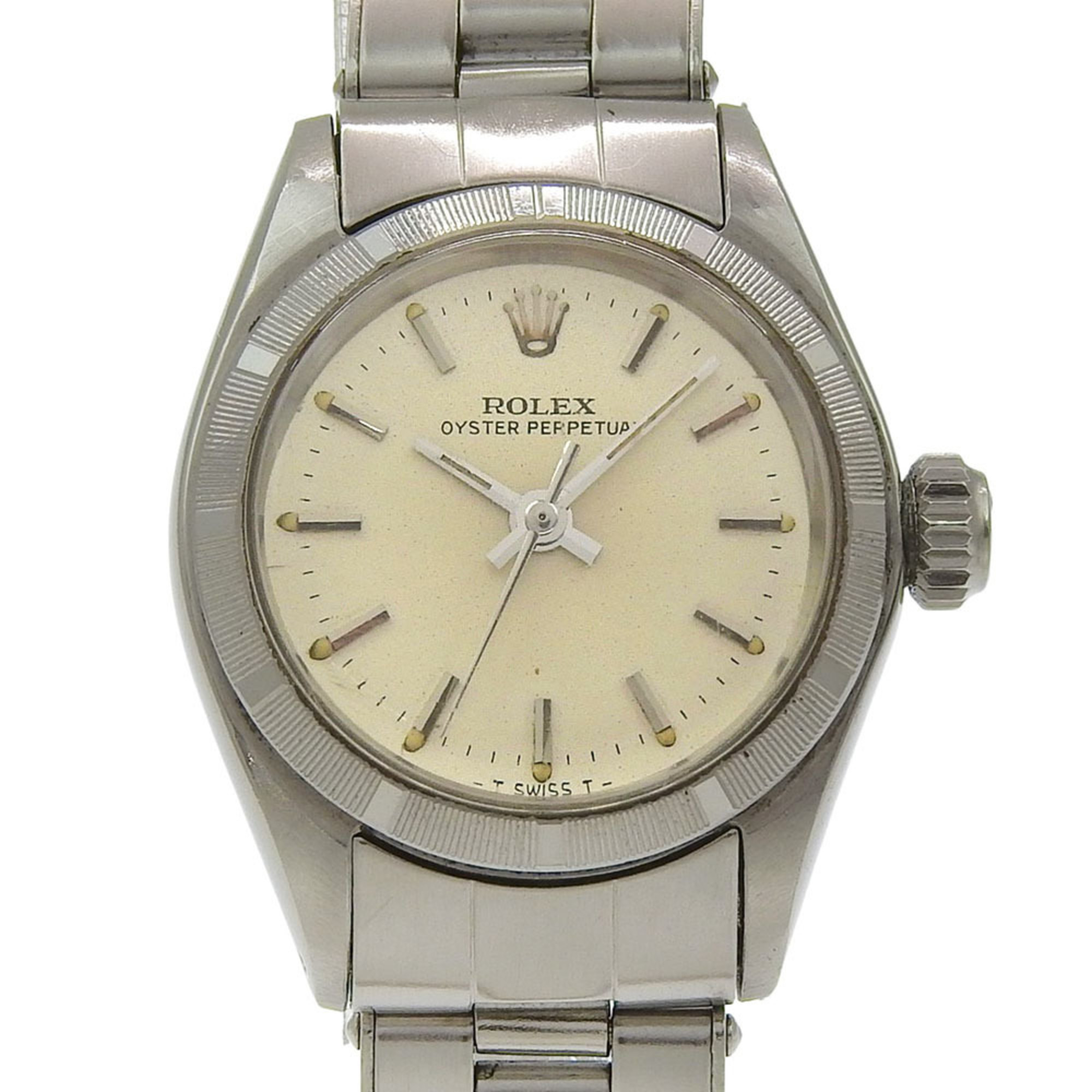 Rolex Oyster Perpetual Watch Caliber 1161 6618 Stainless Steel 1965 Autom